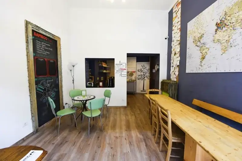 Best Hostels in Turin - Bamboo Eco Hostel Common Area