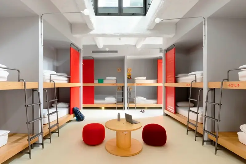 Best Hostels in Turin - Combo Torino Dorm Room