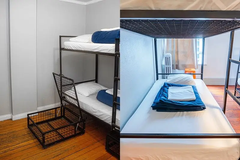 Vancouver Hostels - Cambie Hostel Seymour Dorm Room