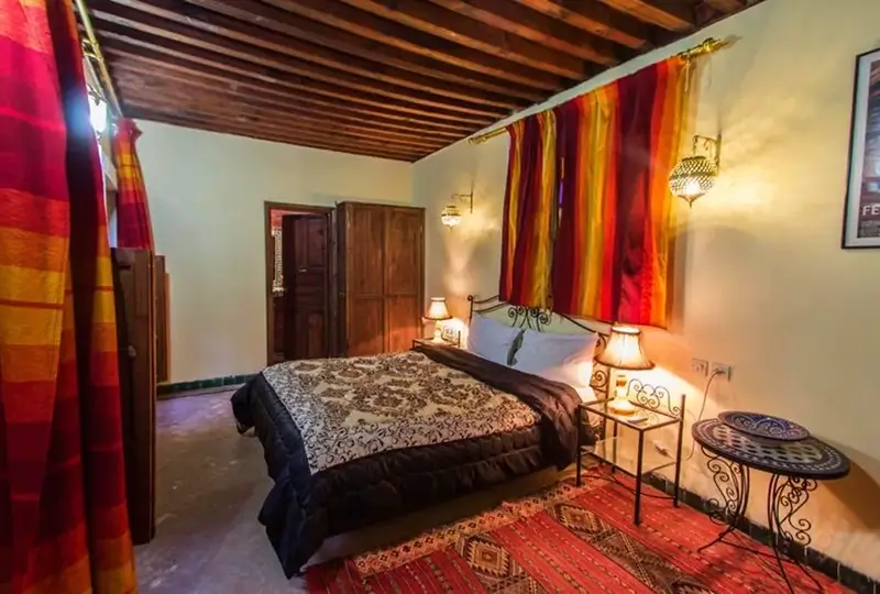 Best Hostels in Fez - Dar El Yasmine Double Room