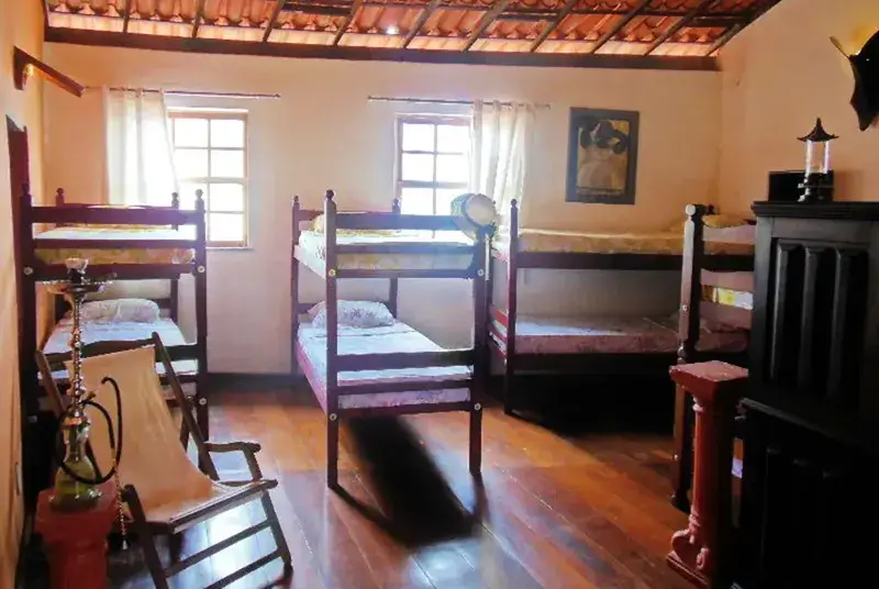 Best Hostels in Salvador, Brazil - Cafe Hostel Dorm Room
