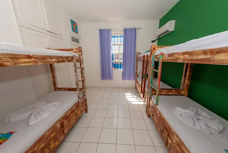 Best Hostels in Salvador - Hostel Barra Dorm Room
