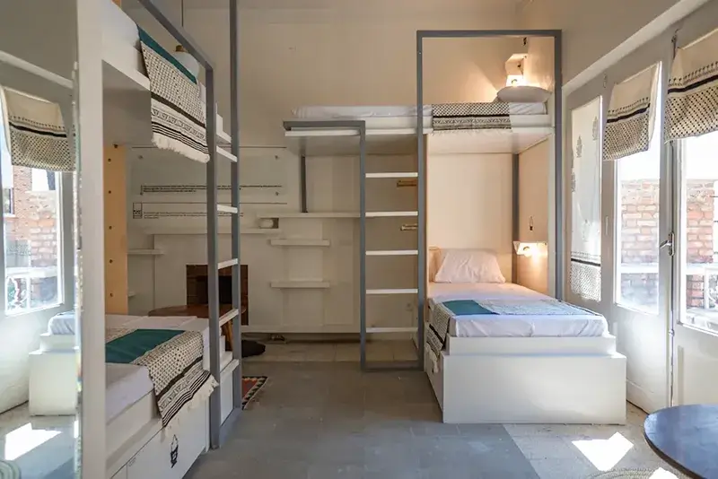Best Hostels in Tehran - RooBeRoo Hostel Dorm Room