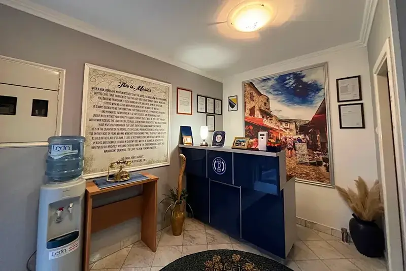 Hostel Dino Reception Area